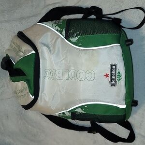 Heineken Green and White Coolbag